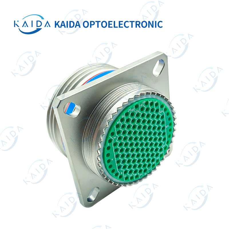 MIL-DTL-38999 سلسلة 128 دبوس النيكل مطلي الإسكان D38999 سلسلة 3