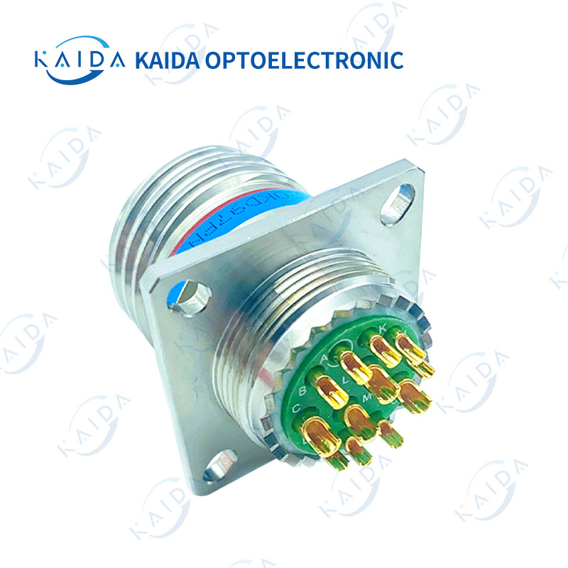 MIL-DTL-38999 سلسلة 12 دبوس الفولاذ المقاوم للصدأ شل D38999 سلسلة 3