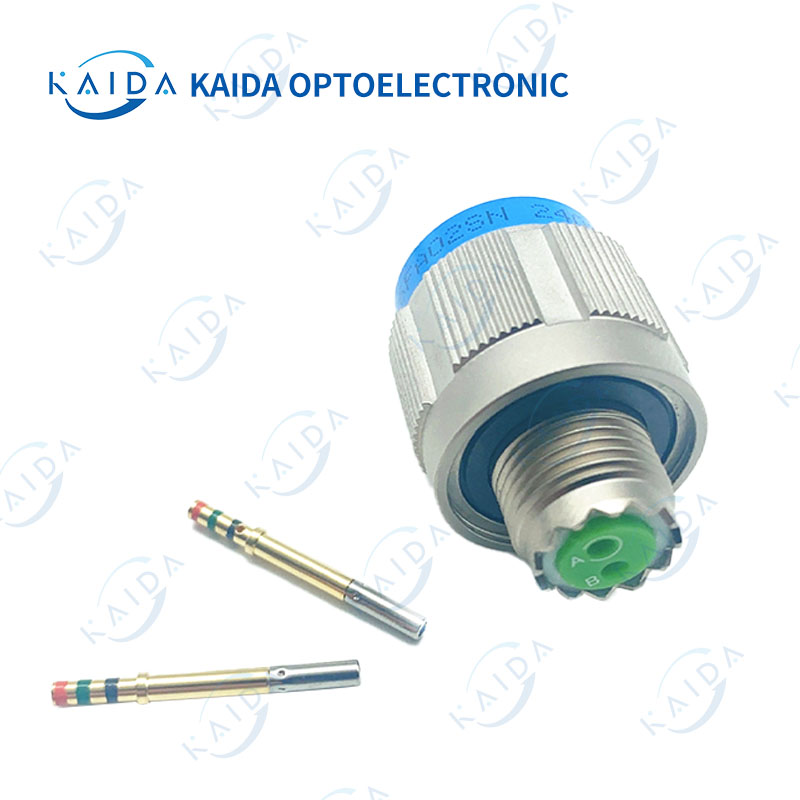 MIL-DTL-38999 سلسلة 2 دبوس النيكل مطلي الإسكان D38999 سلسلة 3