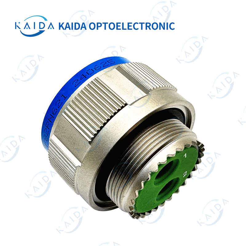 MIL-DTL-38999 سلسلة 2 دبوس النيكل مطلي الإسكان D38999 سلسلة 3