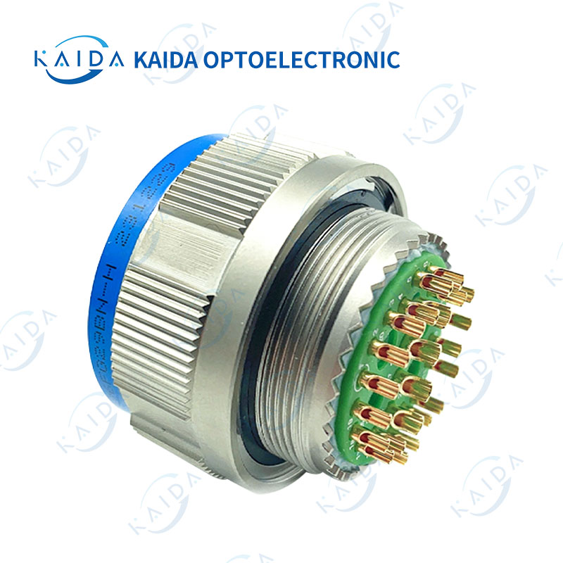 MIL-DTL-38999 سلسلة 27 جاك النيكل مطلي الإسكان D38999 سلسلة 3
